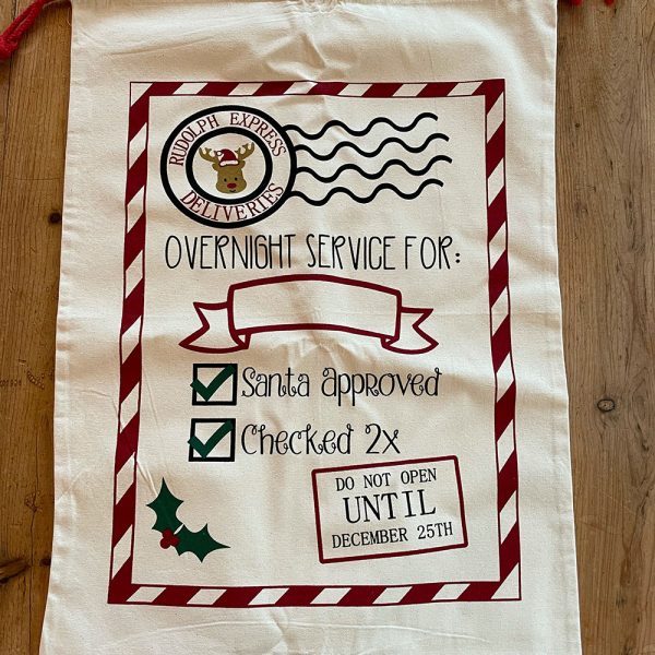 Personalised Santa Sacks 2