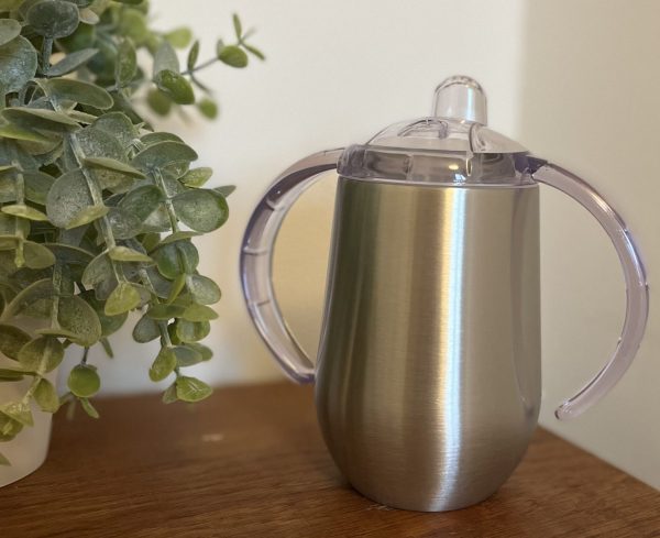 Silver Steel Sippy Cup