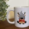 mug with cute reindeer