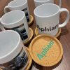 set of mugs for meeting room