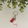 keychain tassel for trolley token